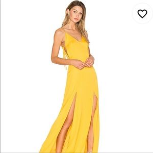 Revolve Capulet Gina dress goldenrod medium